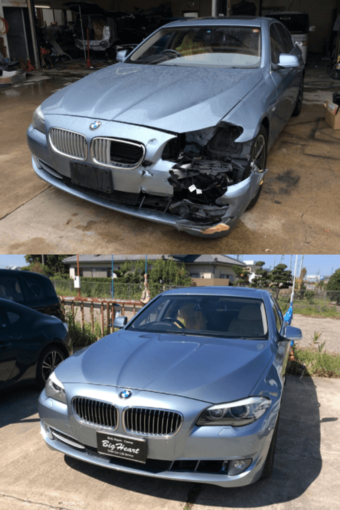 BMW アクティブハイブリッド修理前・修理後