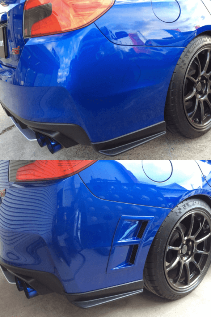 WRX:カスタム&修理前・カムタム&修理後